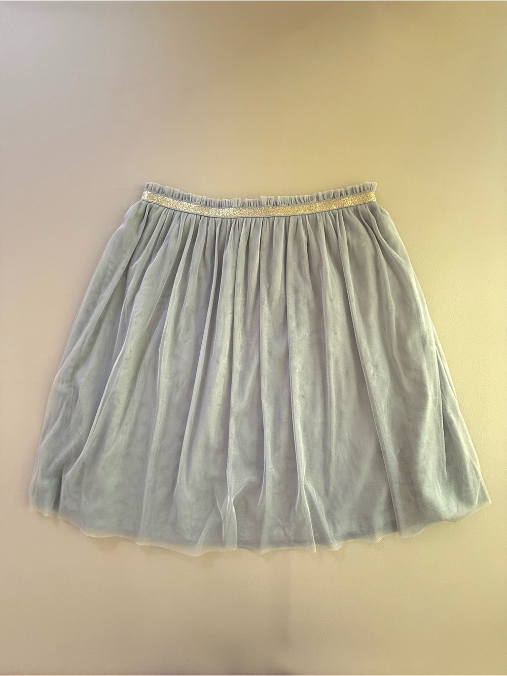 Hanna Andersson Pale Blue Tulle Skirt Girls Sz 12 150cm Runs Big Women’s Large